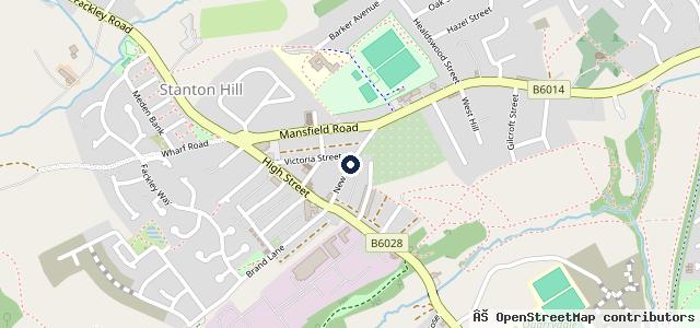 Map showing the location of New Lane Motors Ltd