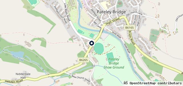 Map showing the location of Nidderdale Motors Ltd
