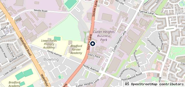 Map showing the location of Niche Motor Company