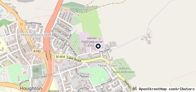 Map showing the location of North East Autocare