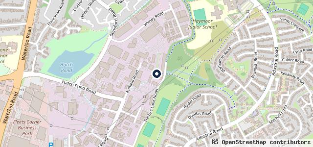 Map showing the location of Nuffield Motors Ltd