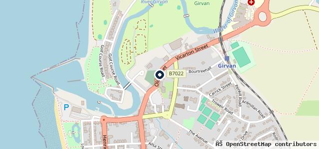Map showing the location of Old St Garage
