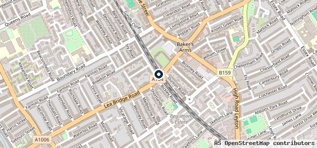Map showing the location of PENN Brothers MOT &amp; Car Repairs | London