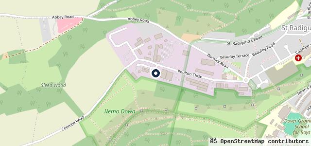 Map showing the location of Poulton Service and Exhaust Centre Ltd