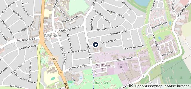 Map showing the location of R & B Motors (Fylde) Ltd