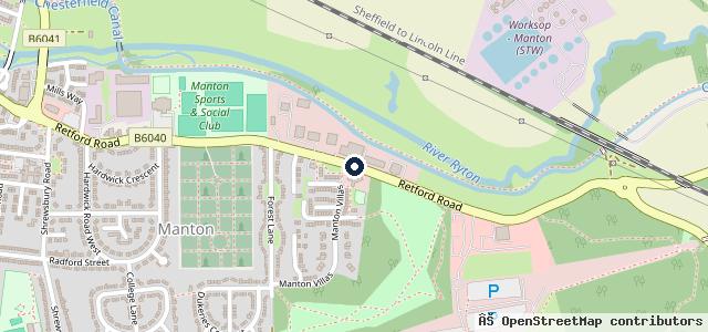 Map showing the location of Read Hyundai Worksop