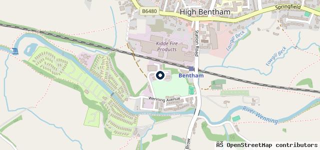 Map showing the location of Harrison A I & Co.