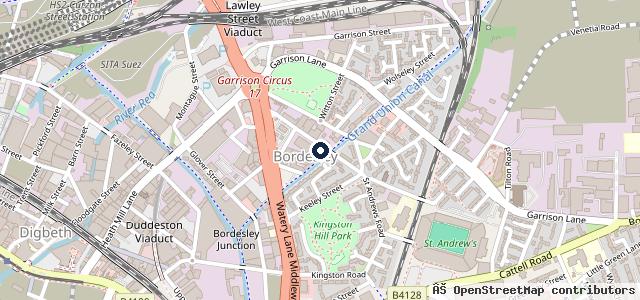 Map showing the location of Blink Motors