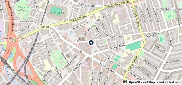 Map showing the location of Car Crash Repair Centre