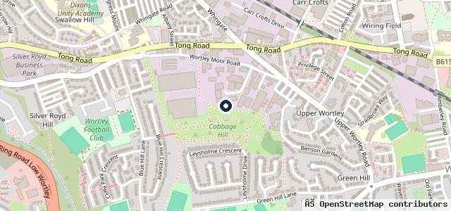 Map showing the location of RSB Autos