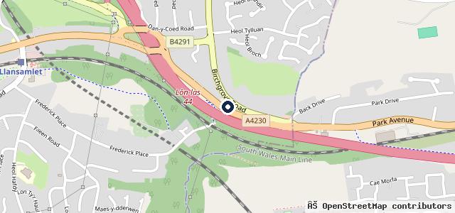 Map showing the location of Autofix Service Centre
