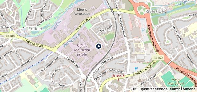 Map showing the location of Salcomotive Services Ltd