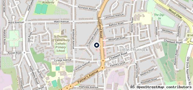 Map showing the location of Sams Motors
