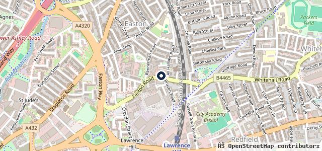 Map showing the location of Ams Tyres