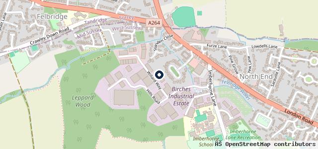 Map showing the location of Simply MOTs Limited