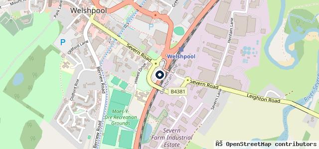 Map showing the location of Autocare