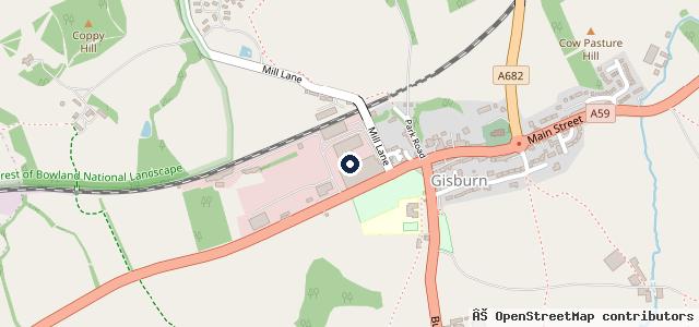 Map showing the location of Smallbone Cars & Caravans