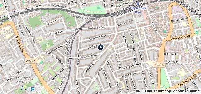 Map showing the location of South London Clutch & Gearbox Centre