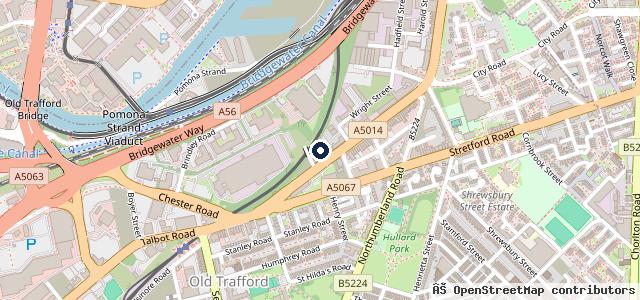 Map showing the location of St Brides MOT Station