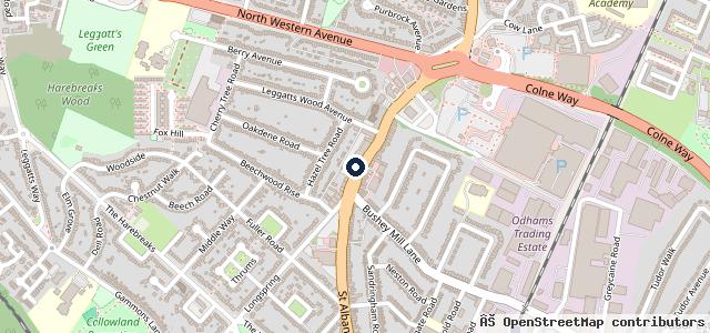 Map showing the location of Spire Cars (UK) Ltd