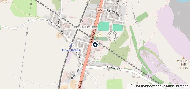 Map showing the location of Stella Motors (High Peak) Ltd