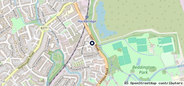 Map showing the location of Stoppies Motorcycles Workshop & MOTs