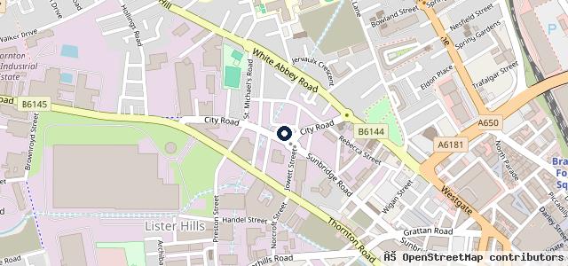 Map showing the location of Sunbridge Autos