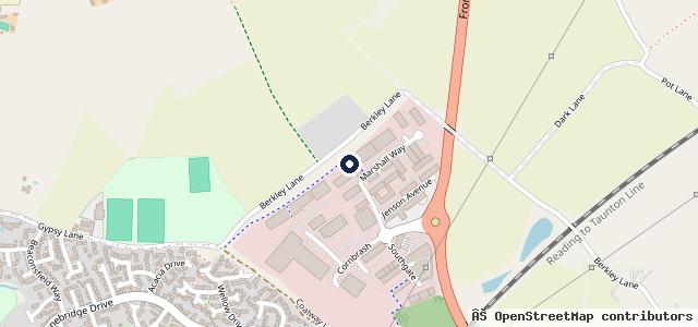 Map showing the location of Sure Fit It Limited (Frome)