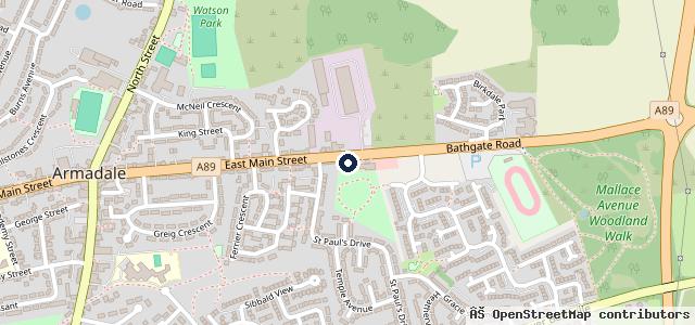 Map showing the location of Premier garage services