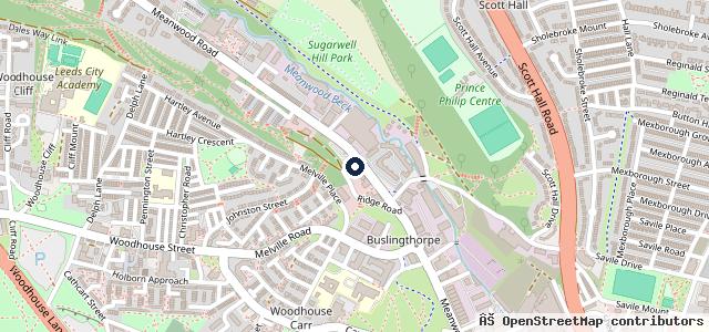 Map showing the location of Thoroughbreds