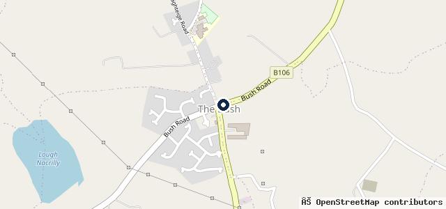 Map showing the location of TBC Conversions Dungannon