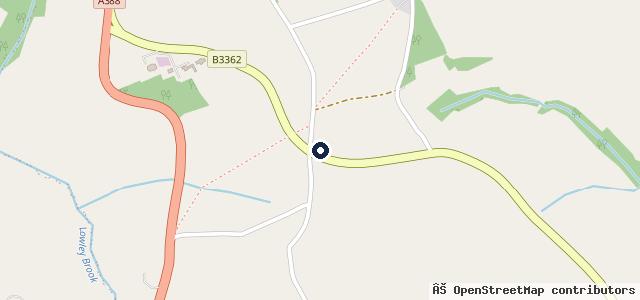 Map showing the location of Taylors Moorview Garage