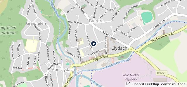 Map showing the location of Taylors Mot Centre