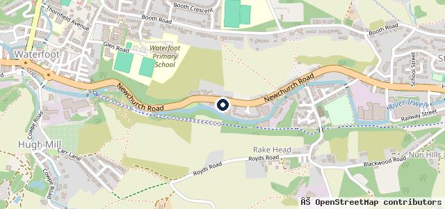 Map showing the location of The Glen Servicing MOTs Car and Van servicing
