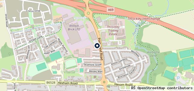 Map showing the location of TMC Garage Ltd