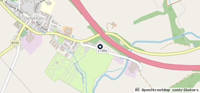 Map showing the location of Tommy’s Garage Ltd