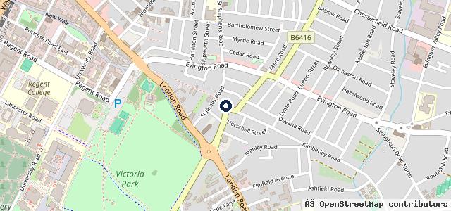 Map showing the location of Tyres Galore