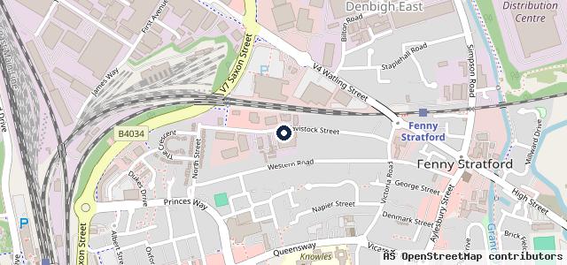 Map showing the location of Unit 4 Motors
