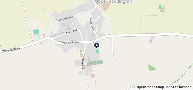 Map showing the location of The Village Garage