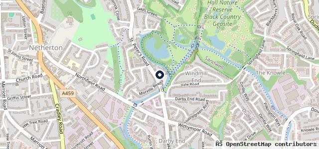 Map showing the location of W Pym & Son Ltd