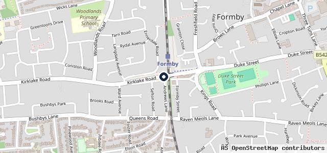 Map showing the location of Swift's Valets