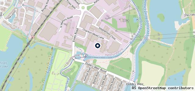 Map showing the location of Whitford Taxi Repairs & Charlton Mead MOT Centre