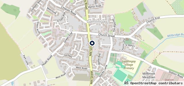 Map showing the location of Worboys Garage Ltd
