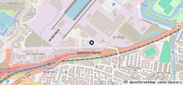 Map showing the location of Charles Hurst Fast Fit Eurorepar (Sydenham)