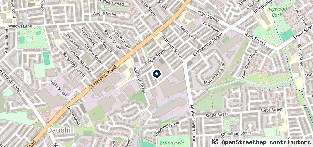 Map showing the location of YP Autos