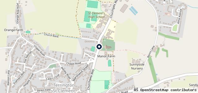 Map showing the location of Charlies Service Station Mot , Car Sales and Car Services Kings Lynn