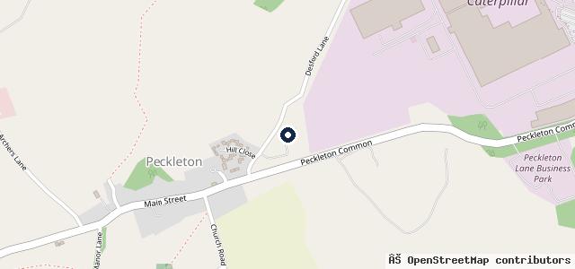 Map showing the location of Catley Engineering Ltd