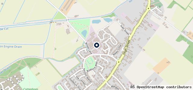 Map showing the location of Clear Glass (Cambridge) Ltd