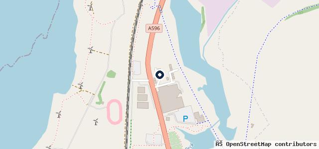 Map showing the location of Dunmail Motor Services