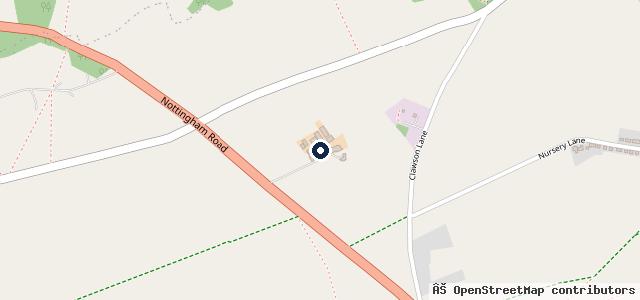 Map showing the location of GRS Car Care